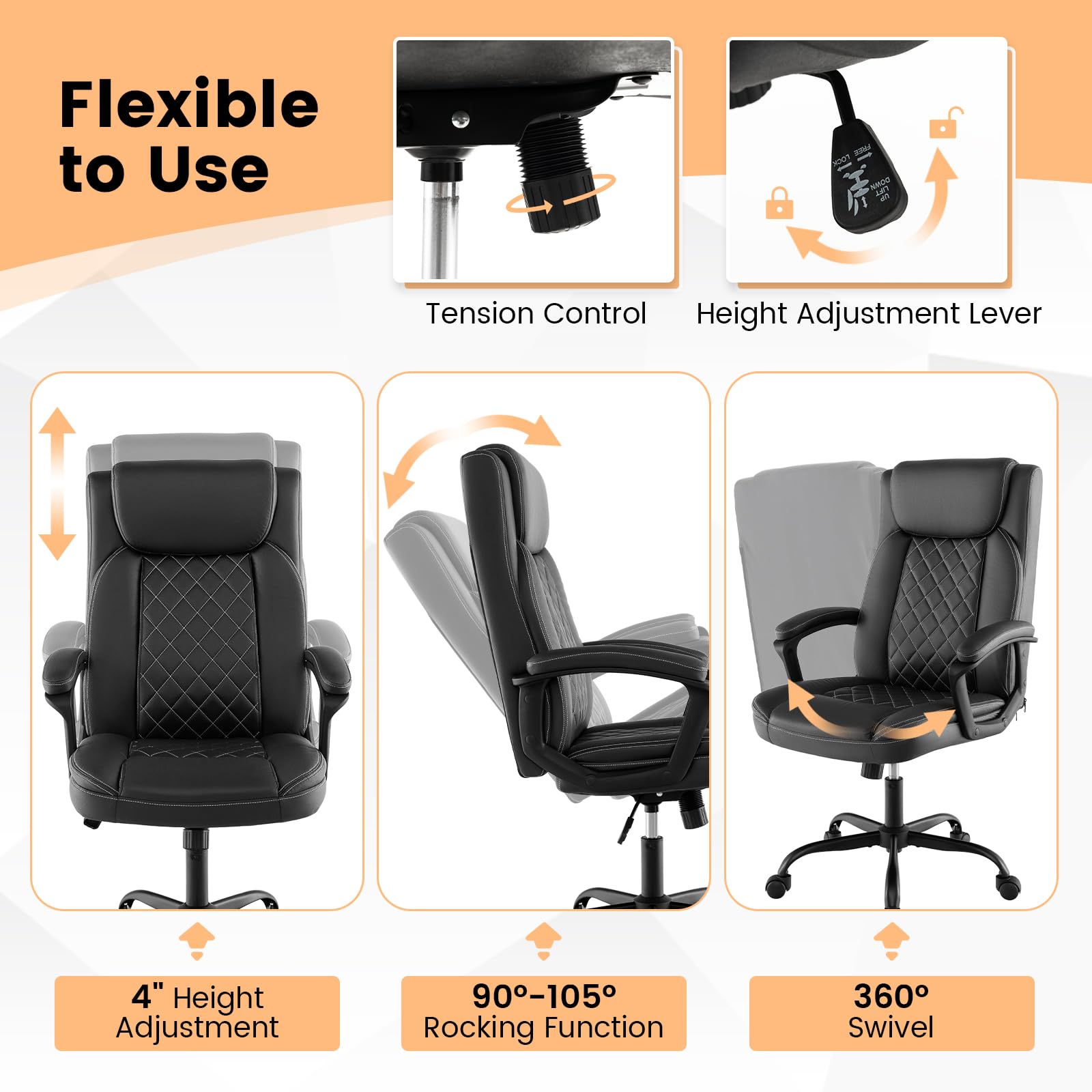 Dreamade Executive Office Chair